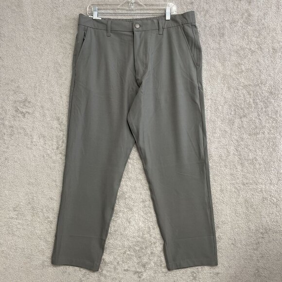 NEW Marc New York Andrew Marc Men's 36x30  Gray Commuter Slim-Fit Pants Four-Way - Picture 3 of 9